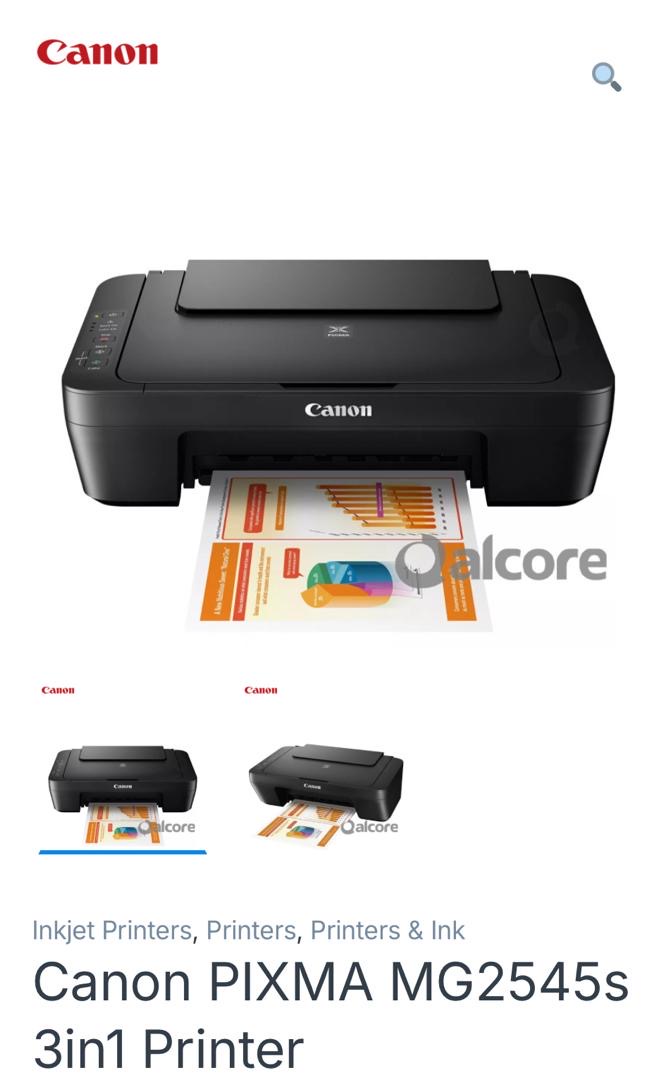 Canon PIXMA MG2545s 3in1 Printer