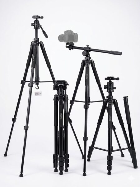 JMARY PROFESSIONAL TRIPOD AND MONOPOD - KT255+NB36 (8KG)